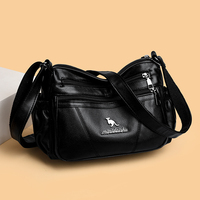 Sac à main en cuir souple de haute qualité pour femmes, sac à bandoulière, sac de shopping, sac fourre-tout de marque célèbre pour femmes