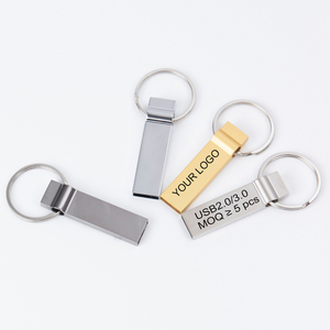 Vội Vã Móc Chìa Khóa Pendrive memorias USB Stick Pendrive Kinh doanh Quà Tặng kim Loại ngón tay cái Ổ Đĩa Bộ nhớ chìa khóa USB Flash Drive giá rẻ nhất - Product Image 2