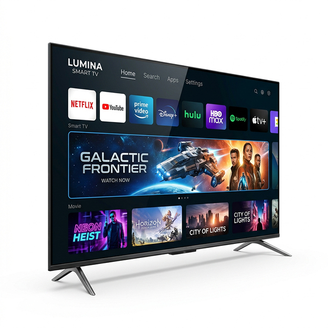 Factory OEM Smart TV 32-85 Inch LED LCD 4K UHD Hotel TV