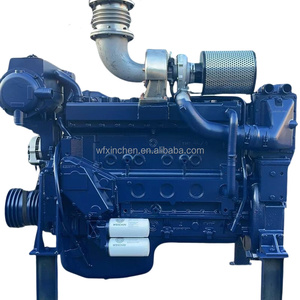 Moteur marin Weichai 6126ZLC 4 temps 300hp-400hp moteur <span class=keywords><strong>de</strong></span> bateau à réaction diesel avec réservoir d'huile pour la construction <span class=keywords><strong>de</strong></span> <span class=keywords><strong>ferry</strong></span> fabriqué en Chine - Product Image 6