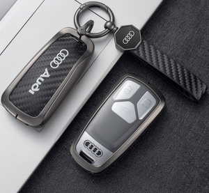 <span class=keywords><strong>2025</strong></span> thiết kế mới cho <span class=keywords><strong>Audi</strong></span> <span class=keywords><strong>A6</strong></span> A6L A7 xe từ xa <span class=keywords><strong>Key</strong></span> Fob trường hợp protetor sợi carbon Kẽm hợp kim kim loại - Product Image 5