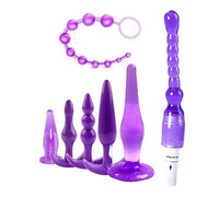 Umweltfreundlicher Silikon-Analplug Prostatamassagegerät Analdilator & Plug Gay Sexspielzeug Butt Toy