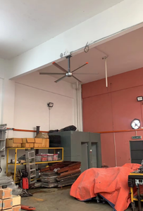 Ventilador de Techo Industrial de 10 pies con Gran Flujo de Aire, Motor IE5 de 0.3kW, Multivoltaje, Bajo Ruido, para Taller o Librería - Product Image 6