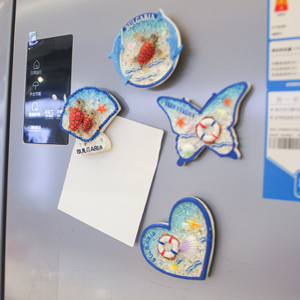 Imán de Refrigerador de Resina 3D con Diseño Personalizado de la Marca DENGTU, Recuerdo Ecológico con Temática de Playa, Tortuga Marina, Estrella de Mar, Bulgaria, Gran Canaria - Product Image 4