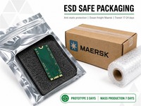 Carte PCB multicouche FR-4 haute résistance à la température personnalisée pour stockage SSD pour centre de données et serveur industriel - NVMe PCIe Gen 3-5 - Fabrication OEM