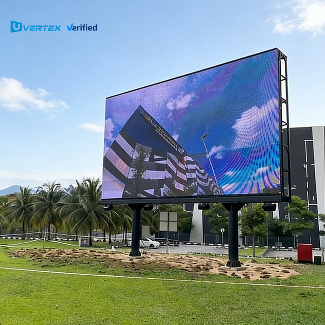 Customize 8*5m IP65 Waterproof 6500nits High Brightness 960*960mm P4 P5 P6 P8 Outdoor LED Display Screen for AD