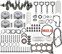 Kit complet de joints, kit de chaîne de distribution, segments de piston, coussinets de vilebrequin, coussinets de bielle pour moteurs G4FJ 1.6, G4KD 2.0, G4KE 2.4, G4NC 2.0
