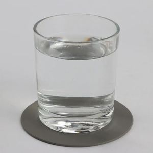 Ys98 Custom Printed Logo Promotional 3D Pattern Round <b>Silicone</b> for Drink Cup <b>Mat</b> Set Soft Pvc Rubber Coaster - Product Image 3