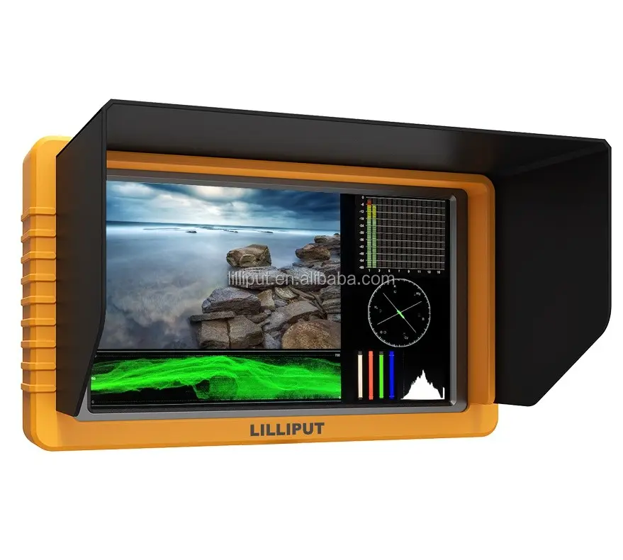 ליליפוט 5.5 אינץ FHD 1920*1080 HDMI על מצלמה צג עם עמיד מקרה להכנת סרט וצילום