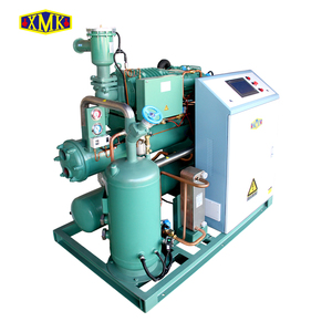 เครื่องทำน้ำเย็นสำหรับอุตสาหกรรม125HP ระบบทำความเย็นอุปกรณ์ระบายความร้อนด้วยน้ำแบบสกรูเครื่องทำน้ำเย็นพร้อมคอนเดนเซอร์เปลือกและท่อ - Product Image 2