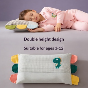 <span class=keywords><strong>Taie</strong></span> d'oreiller rectangulaire en pur coton pour la sieste des enfants et des bébés de la maternelle, 30x50cm, petite taille - Product Image 2