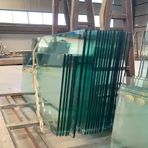 Laminated Glass Price Per M2 CE SGCC Certificate Laminated Glass Price M2 6+6+2 8+8 10+10 Thickness PVB SGP Clear Tempered Laminated Glass