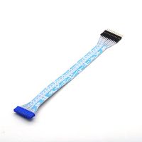 Nouveau design XH2.5 à 2.54 connecteur mâle câble plat faisceau de câbles personnalisé câble de fils électriques à courant nominal 3A