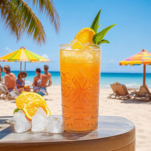 แก้วน้ำทัมเบลอร์ทิกิขนาด30ออนซ์สำหรับงานปาร์ตี้น้ำมะนาวสมูทตี้น้ำมะนาวมะพร้าว <span class=keywords><strong>Arnold</strong></span> <span class=keywords><strong>Palmer</strong></span> ฟองชากาแฟและนม - Product Image 1