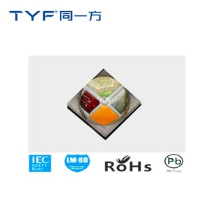 10 wát <span class=keywords><strong>LED</strong></span> ánh sáng với RGB chip phát ra màu sắc màu xanh đỏ ấm trắng RGBW trắng màu xanh lá cây thông lượng phát sáng lm - Product Image 2