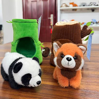 Boneka Hewan Isi Dakron Grosir Mainan Boneka Plush untuk Mesin Cakar Mainan Plush Natal