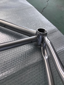 Gr9 khung xe đạp hợp kim titan BB68 khung sỏi Titan - Product Image 4