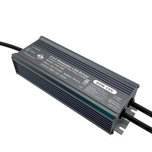 Livraison rapide ETL DC12V 5 en 1 0-10v 1-10v Triac 80w Ip67 Pilote étanche Dimmable isolé Dc Sortie Led Driver - Product Image 3