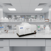 Analizador de Tamaño de Partículas Láser Winner2018, Equipo de Prueba de Polvo Plástico por Método Húmedo de 0.1-450μm para Uso en Laboratorio