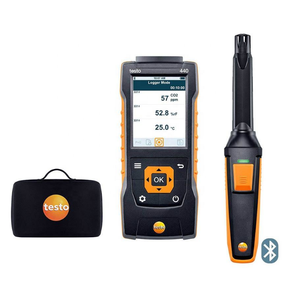 เครื่องควบคุมอุณหภูมิและความชื้นอัจฉริยะ Testo 440 รุ่นดั้งเดิม ความแม่นยำสูง ช่วงการวัดกว้าง หน้าจอดิจิตอล ความละเอียด 0.1 องศาเซลเซียส/ฟาเรนไฮต์ รับประกัน 1 ปี - Product Image 1