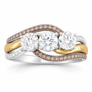 Anello di Fidanzamento in Pietra Bianca per Donne, Gioiello da Dito Elegante in Stile Europeo e Americano - Product Image 2