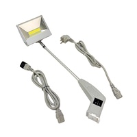 Lampes LED pour salons professionnels 30W à connexion en série, CCT réglable 3000K-6000K, avec bras de fixation, IP44 et IRC80 pour stand d'exposition