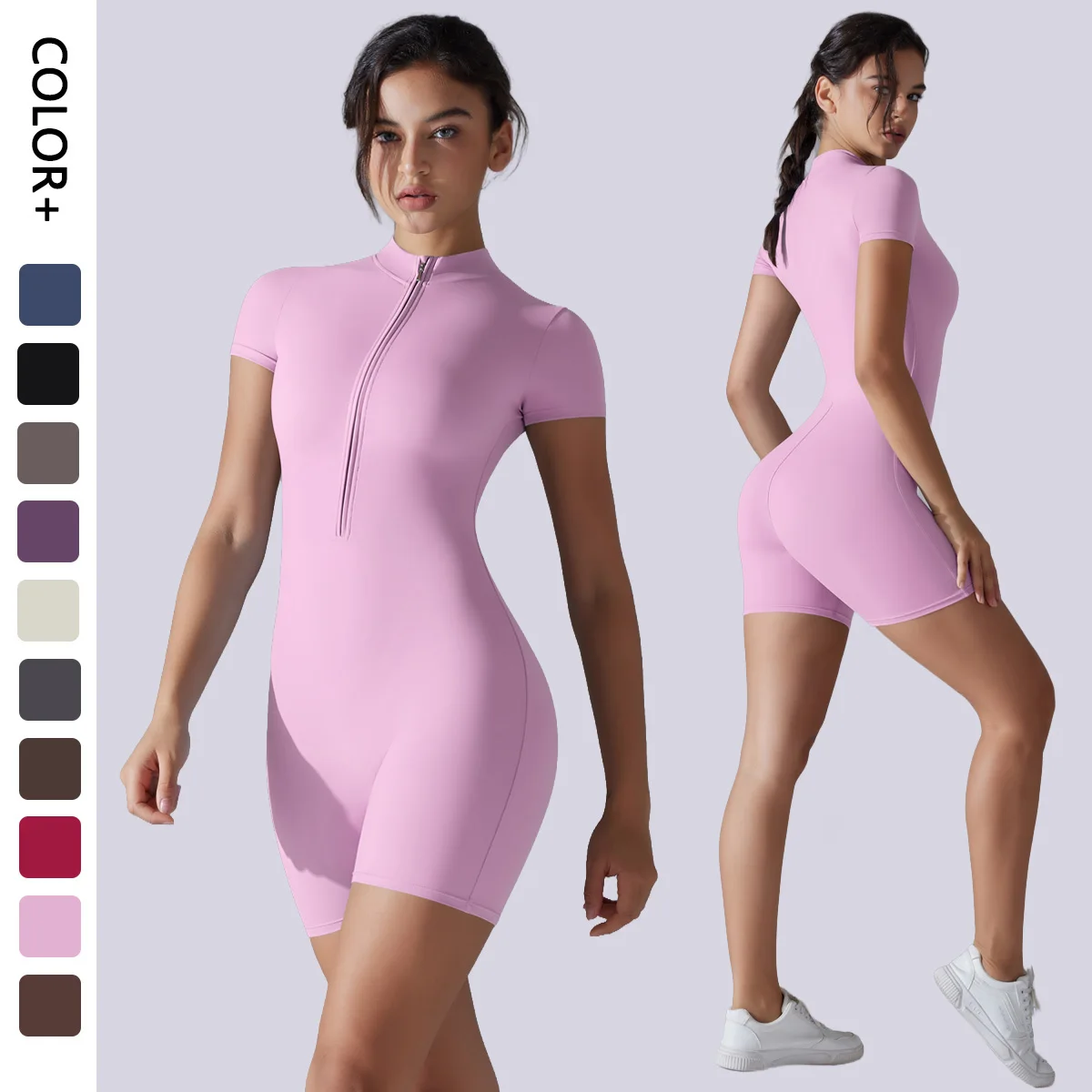 Custom Exercise Clothes Activewear Workout One Piece Fitness Romper Gym Wear Yoga Jumpsuit for Women