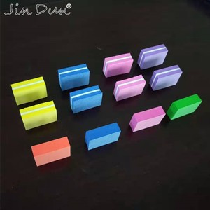 OEM Добро пожаловать Заводская распродажа персонализированный маникюрный салон мини-буфер 100/180 Заказные буферы для ногтей губки мини-буферы для ногтей - Product Image 4