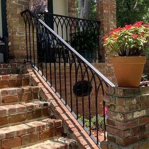 Rampe de <span class=keywords><strong>sécurité</strong></span> en fer forgé Prima, robuste, pour balcon extérieur résidentiel, <span class=keywords><strong>escalier</strong></span> - Product Image 6