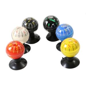 Base d'aspiration 40mm de diamètre Boussole en forme de boule Boussole en forme de mini boule Véhicule/voiture/bateau Boussole OEM Commandes acceptées - Product Image 1
