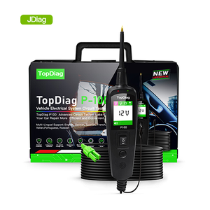 공식 상점 도매 PowerScan TopDiag P100 OBD2 스캐너 배터리 테스터 자동차 회로 테스터 - Product Image 1