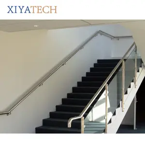 XIYATECH การปรับแต่งซัพพลายเออร์ผู้ขายร้อนติดผนังการออกแบบข้อศอกราวบันไดสแตนเลส