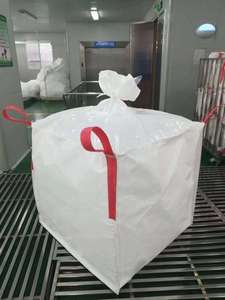 Semper Cross Corner Loops Lebensmittelechter PP-Kunststoff Big Bag 1000kg Tubular Bulk FIBC Jumbo Super Sack für Sand & Zement - Product Image 3
