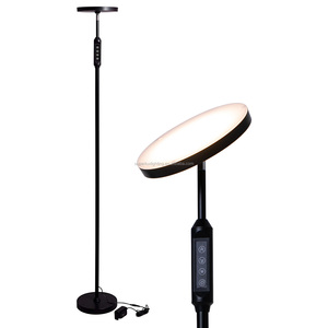 Cao thường vụ Led sàn đọc sách đèn ánh sáng hiện đại LED với bộ đếm thời gian - Product Image 2