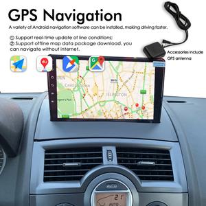 Pantalla con Control por Voz con IA de 128 GB y Android 13 para Renault Megane 2 2002-2009, Radio para Auto, Reproductor Multimedia de Video, Navegación GPS, CarPlay - Product Image 5