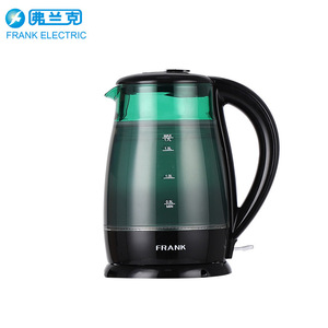 กาต้มน้ำไฟฟ้าแฟรงค์ 1.7 ลิตร ปิดอัตโนมัติ พร้อมระบบป้องกันน้ำแห้ง สำหรับใช้ในบ้านและโรงแรม - Product Image 1