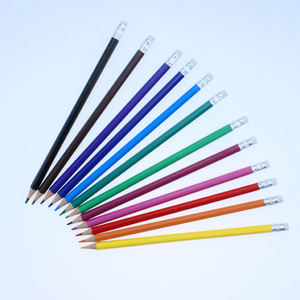 <span class=keywords><strong>Crayons</strong></span> <span class=keywords><strong>de</strong></span> <span class=keywords><strong>couleur</strong></span> en plastique 12/24/36/48 couleurs triangulaires effaçables avec gomme - Product Image 5