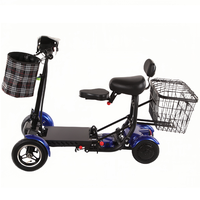 Mini Smart Auto Vouwbare Lithium Batterij 4 Wiel Lage Prijs Elektrische Scooter Mobiliteit