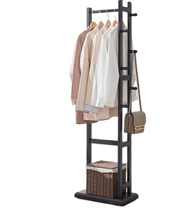<span class=keywords><strong>Perchero</strong></span> de madera para muebles del hogar, colgador de tela - Product Image 1