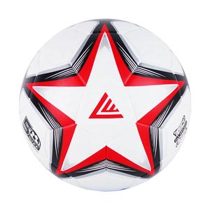 Balón de fútbol de Unión térmica proporcionado a medida de fábrica, tamaño 4/5 entrenamiento/juego de fútbol, balón de fútbol de PVC/PU para interior y exterior - Product Image 1
