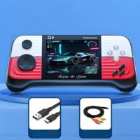 Nouvelle console de jeu portable G9 avec manette de style rétro 666 en 1 jeux d'arcade couleur contrastée pour les joueurs de poche rétro