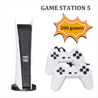 Console de Jeu Mini 8 Bits en Gros avec 200 Jeux Rétro Classiques Intégrés, TV et Manette Filaire, Prise Universelle pour