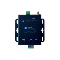 RS485 vers LoRa DTU sans fil avec prise en charge MQTT pour PLC SCADA IoT, 433 470 868 915MHz IP65