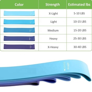 Mr Bán Buôn Tùy Chỉnh Tập Thể Dục Vòng Ban Nhạc Làm Cho Của Riêng Bạn Latex Kháng Ban Nhạc Thiết Lập Với Logo Ban Nhạc Đàn Hồi Cho Tập Thể Dục - Product Image 4