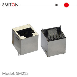 Connecteur femelle RJ45 en métal 8P8C <span class=keywords><strong>RG45</strong></span> Ethernet Jack blindé <span class=keywords><strong>prise</strong></span> réseau - Product Image 2