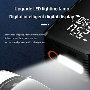 Xe Nhảy Khởi Động Ngân Hàng Điện Pin Lithium Di Động Với Ánh Sáng LED Và 8000MAh Khẩn Cấp Pin <span class=keywords><strong>Booster</strong></span> Máy Nén Khí Cho Xe - Product Image 5