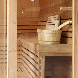<span class=keywords><strong>Sauna</strong></span> Prefabbricata a Cubo di Rapido Montaggio con Kit, <span class=keywords><strong>Sauna</strong></span> Esterna in Abete Finlandese Carbonizzato per 4-6 Persone - Product Image 5