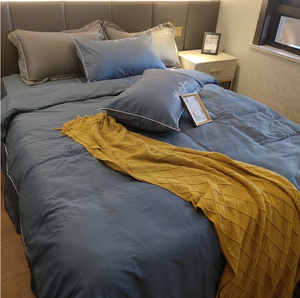 <span class=keywords><strong>Couverture</strong></span> de sieste en laine tricotée à franges pour canapé, <span class=keywords><strong>couverture</strong></span> de climatisation - Product Image 2