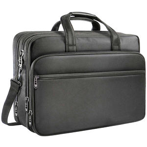Grand sac à bandoulière étanche et extensible pour hommes, 17 pouces, organisateur Portable pour ordinateur Portable d'affaires - Product Image 1