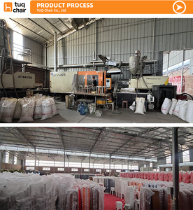 Nóng bán Nordic Chất lượng cao 150kg chịu lực xếp chồng lên nhau, Ghế ăn nhựa không thấm nước cho các nhà hàng ngoài trời và khu vườn. - Product Image 4